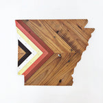 Load image into Gallery viewer, &#39;76 CHEVRON ARKANSAS - 15&quot; (One-of-a-Kind) - Hemlock &amp; Heather
