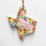 Load image into Gallery viewer, Custom Wildflower Texas Ornaments
