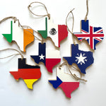 Load image into Gallery viewer, Texas Flag Texas Ornaments
