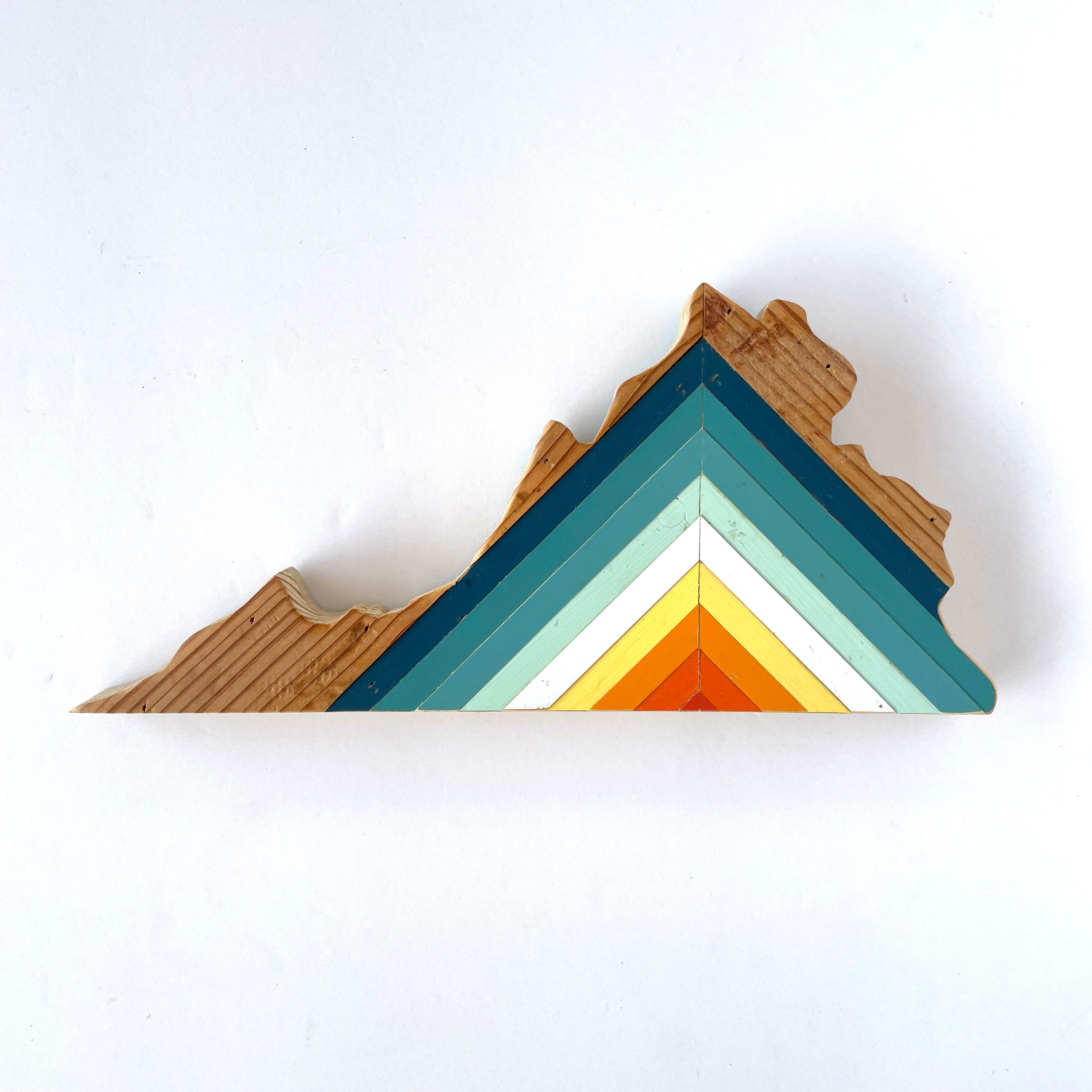 Retro Virginia Wall Hanging 15 in | One-of-a-Kind