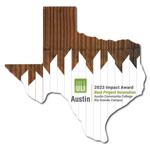 Custom ULI Alpine Texas Wall Hanging 15 in