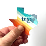 Load image into Gallery viewer, Custom '76 Stripes Texas Sticker
