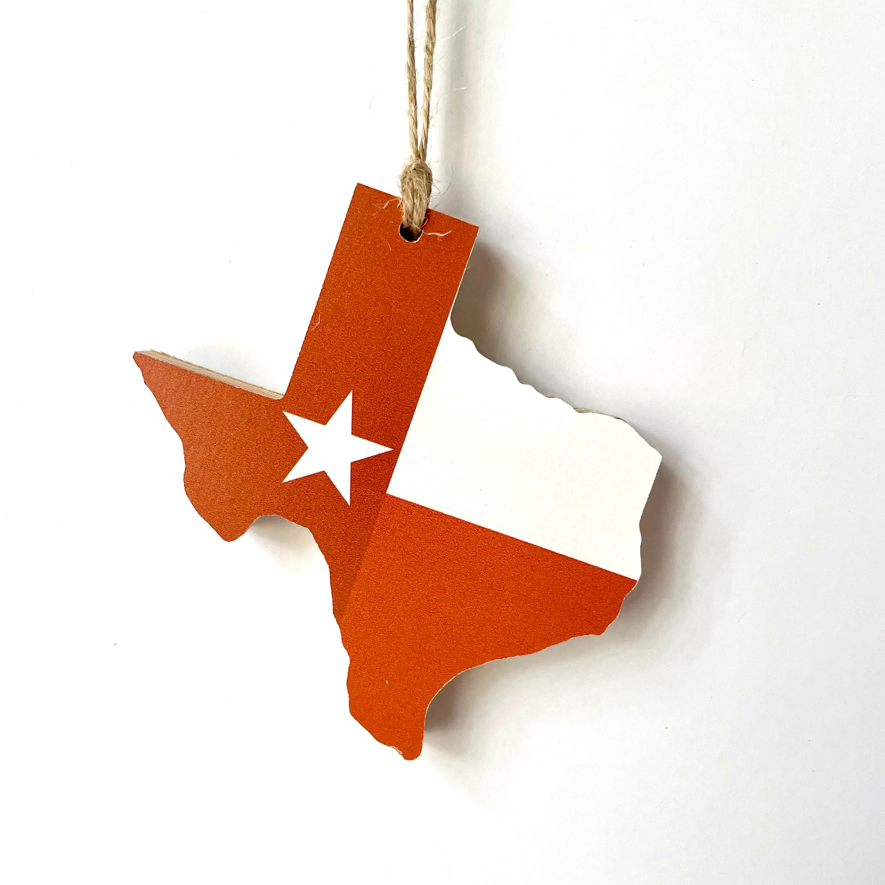 Team Spirit Texas Flag Ornaments