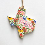 Load image into Gallery viewer, Custom Wildflower Texas Ornaments
