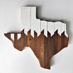 Alpine Texas Wall Hanging 15 in | Made to Order