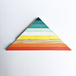 Load image into Gallery viewer, Retro Triangle Business Card Holders 5-9 in | One-of-a-Kind
