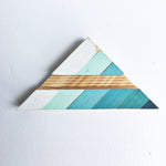 Load image into Gallery viewer, Retro Triangle Business Card Holders 5-9 in | One-of-a-Kind
