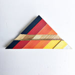 Load image into Gallery viewer, Retro Triangle Business Card Holders 5-9 in | One-of-a-Kind
