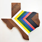 Load image into Gallery viewer, Black Belt Texas Wall Hanging 15 in | Made to Order
