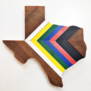 Black Belt Texas Wall Hanging 15 in | Made to Order