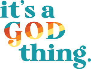 '76 - "IT'S A GOD THING." Sticker - Hemlock & Heather