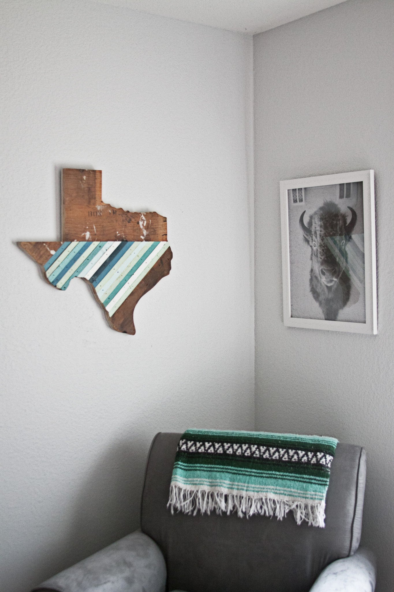 Frio Texas Wall Hanging 12, 18, 24 in | Made to Order