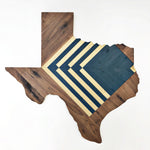 Load image into Gallery viewer, Art Deco Texas Wall Hanging 24 in | One of a Kind
