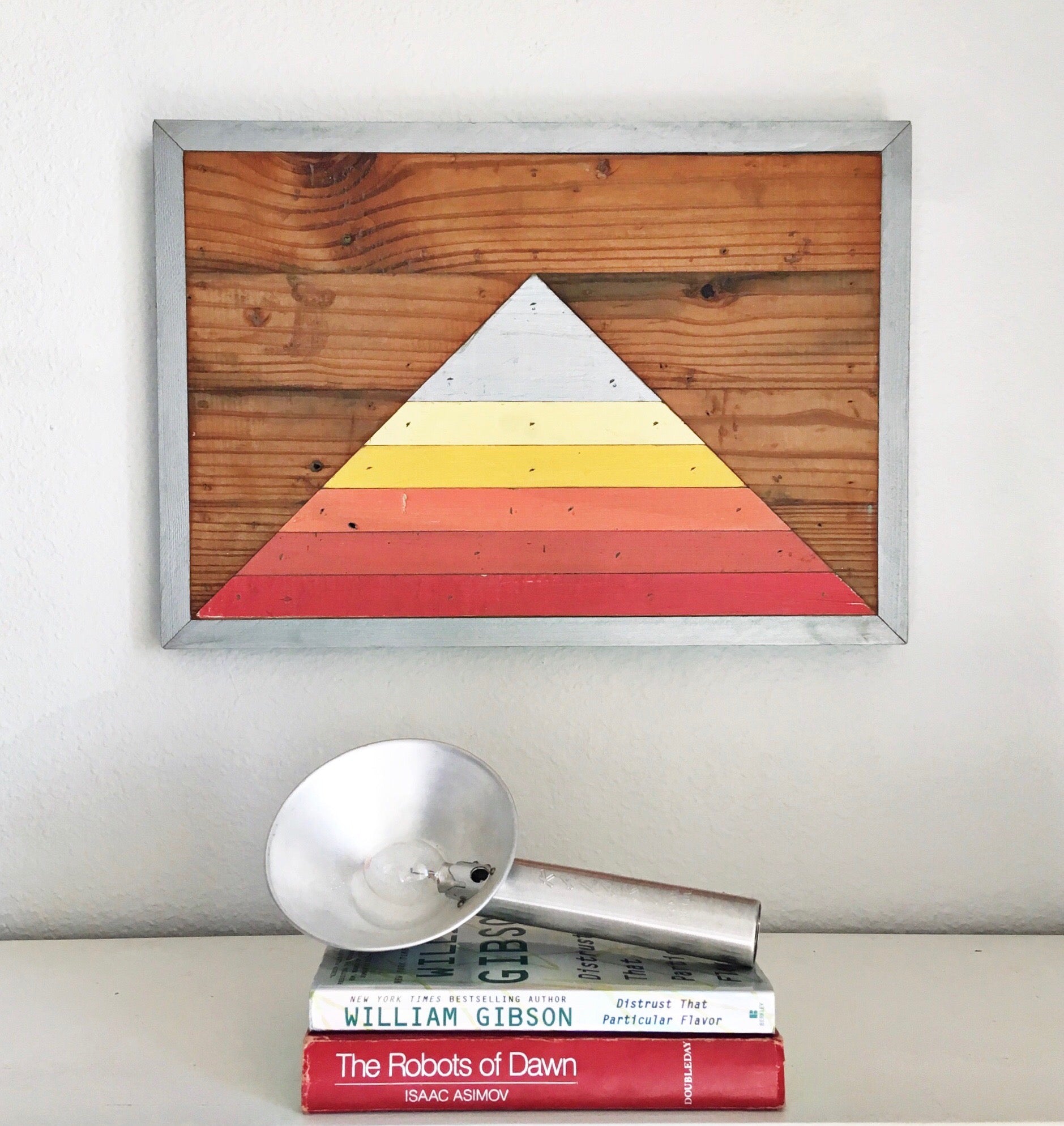 Steel Dawn Wall Hanging 18 in x 12 in | One of a Kind