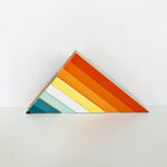 Load image into Gallery viewer, Triangle Shelf Art - 3-12&quot; (One-of-a-Kind) - Hemlock &amp; Heather
