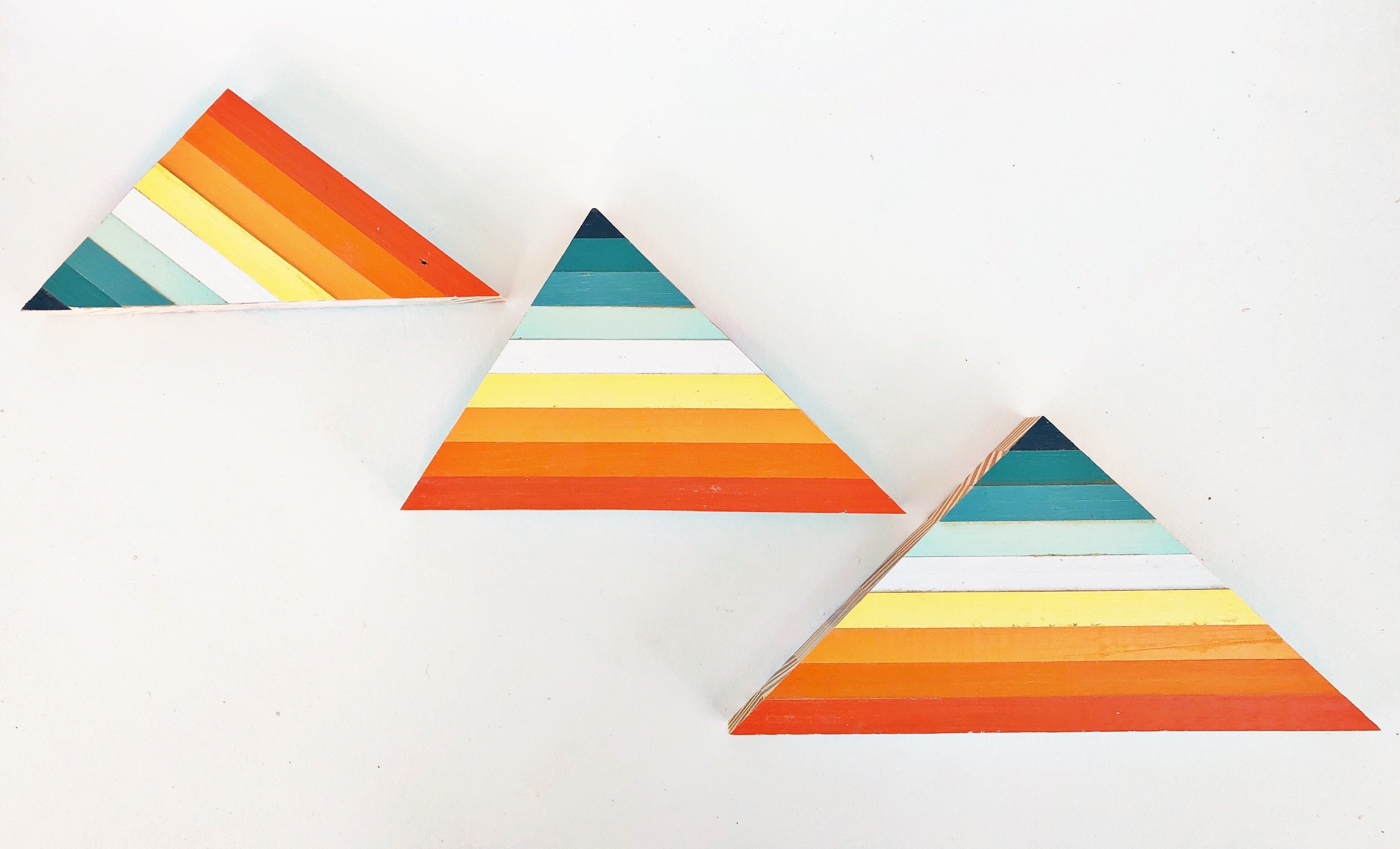 Triangle Shelf Art - 3-12" (One-of-a-Kind) - Hemlock & Heather