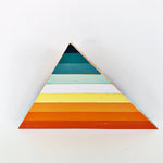 Load image into Gallery viewer, Triangle Shelf Art - 3-12&quot; (One-of-a-Kind) - Hemlock &amp; Heather
