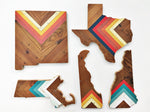 Load image into Gallery viewer, CHEVRON TEXAS - 15&quot; (One-of-a-Kind)
