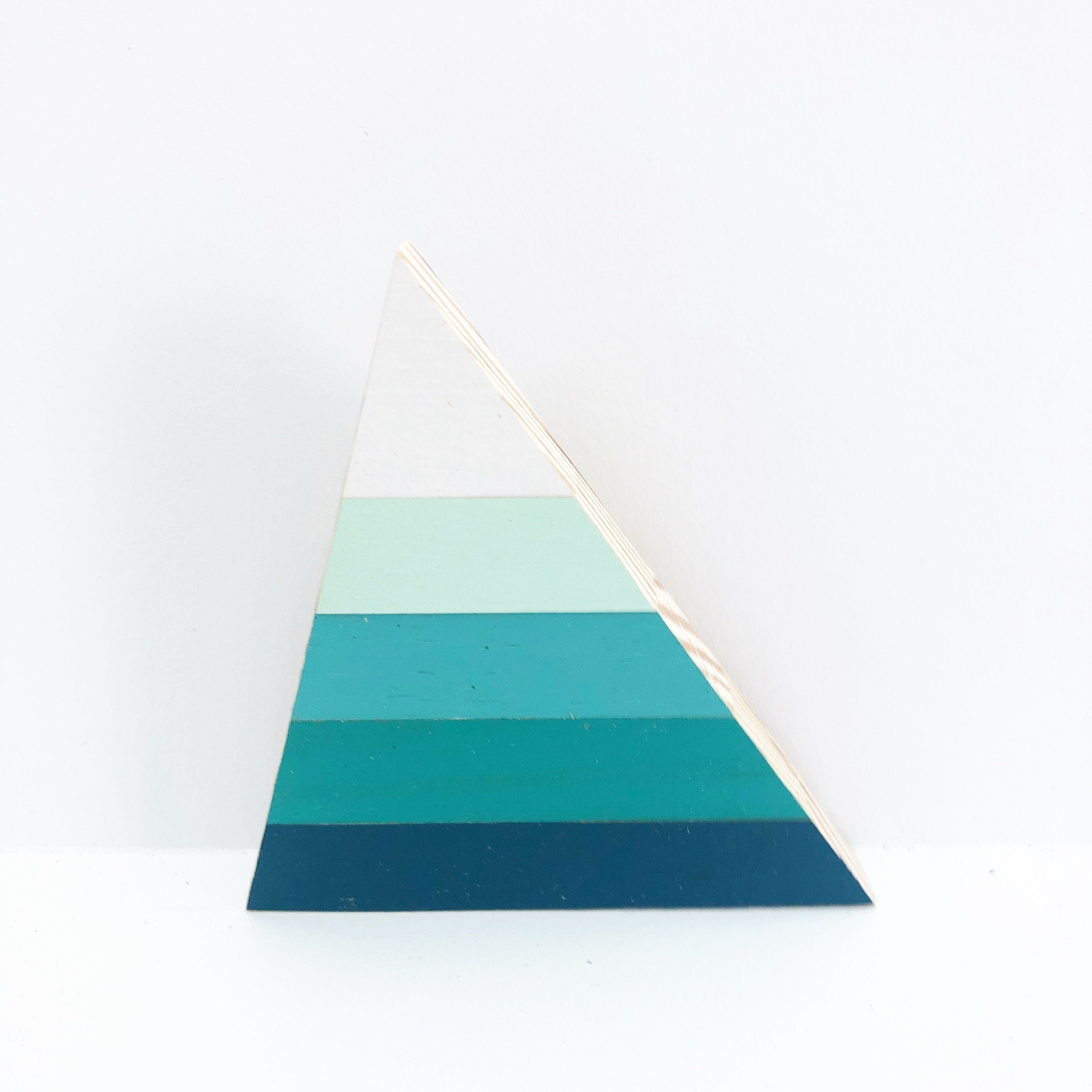 Triangle Shelf Art - 3-12" (One-of-a-Kind) - Hemlock & Heather