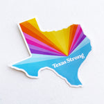 Load image into Gallery viewer, Texas Strong Sticker 4 in
