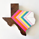 Load image into Gallery viewer, Retro Texas Wall Hanging 12 in | One of a Kind
