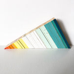 Load image into Gallery viewer, Triangle Shelf Art - 3-12&quot; (One-of-a-Kind) - Hemlock &amp; Heather
