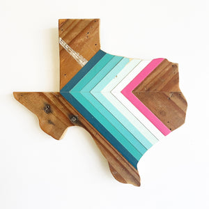 Retro Texas Wall Hanging 12 in | One of a Kind