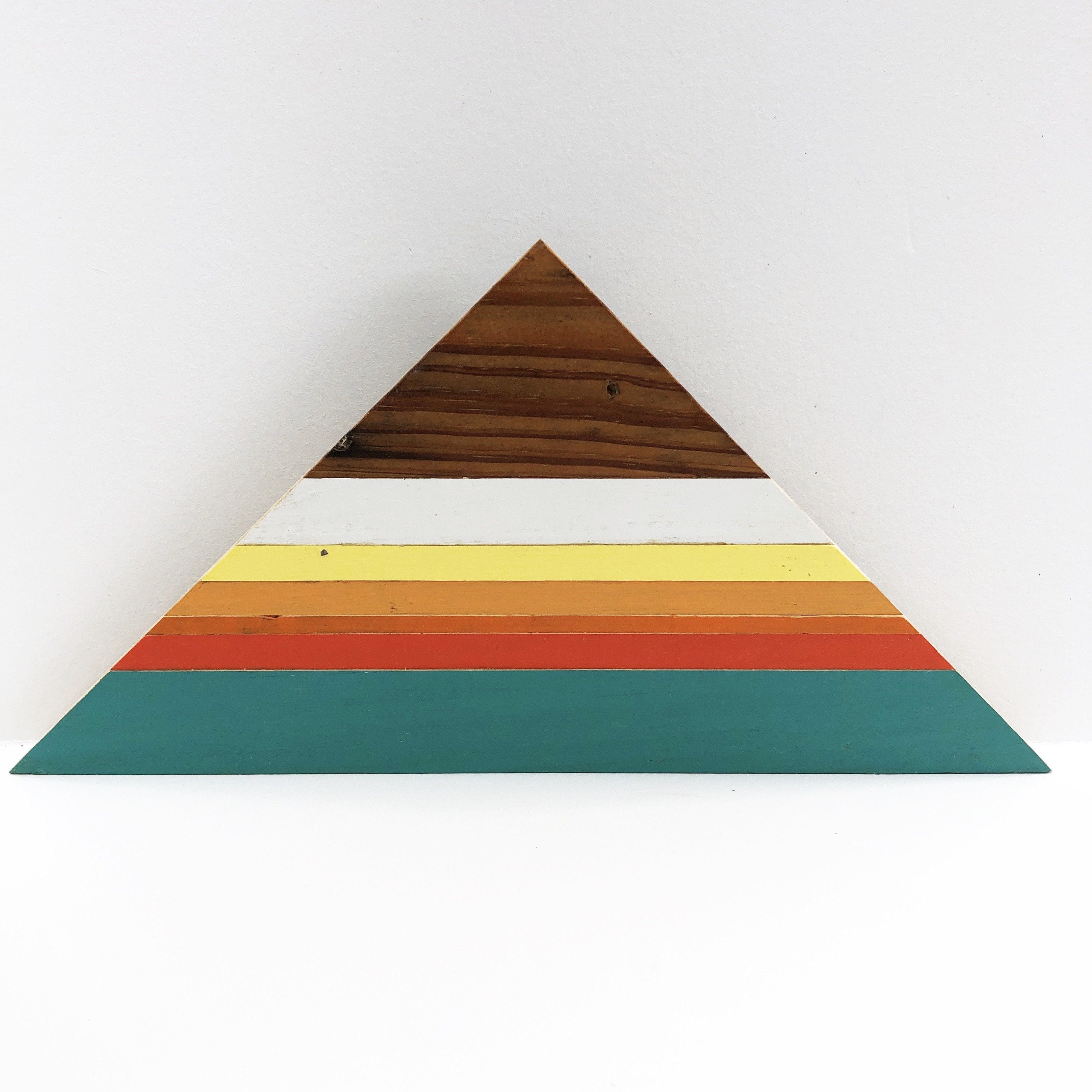 Triangle Shelf Art - 3-12" (One-of-a-Kind) - Hemlock & Heather