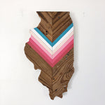 Load image into Gallery viewer, &#39;81 CHEVRON ILLINOIS - 15&quot; (One-of-a-Kind) - Hemlock &amp; Heather
