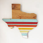 Load image into Gallery viewer, Retro Texas Wall Hanging 18 in | One of a Kind
