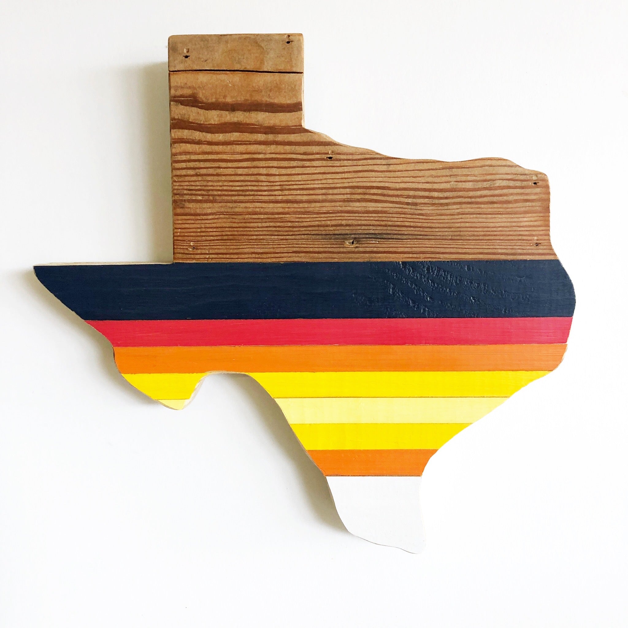 Team Spirit Texas Wall Hanging 12 in | Made to Order