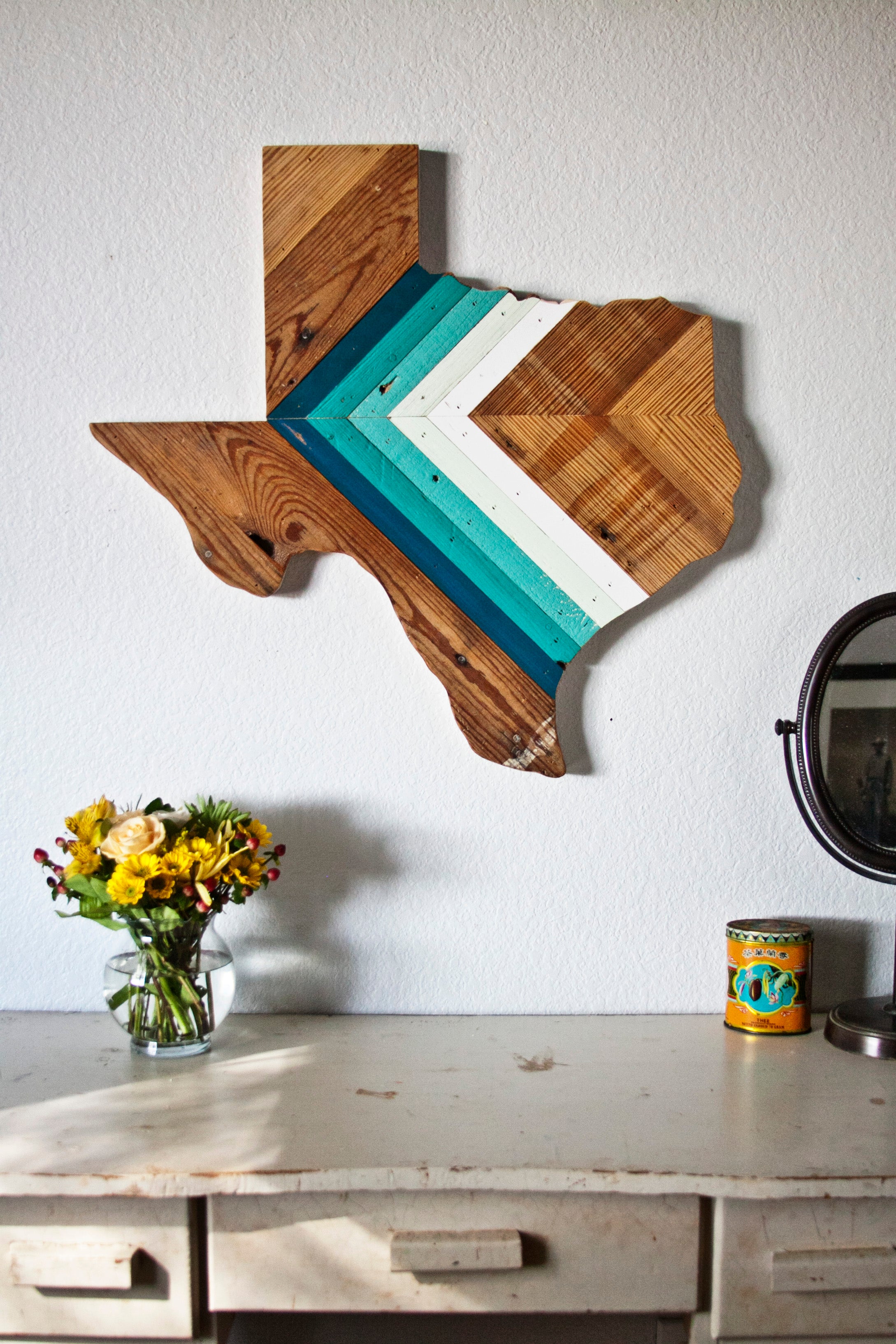 Comal Texas Wall Hanging 12, 18, 24 in | Made to Order