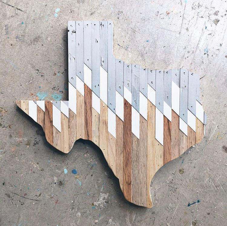 Texas Wall Hanging 18 in | One of a Kind