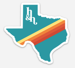 Load image into Gallery viewer, &#39;76 H&amp;H TURQUOISE TEXAS Sticker - Hemlock &amp; Heather
